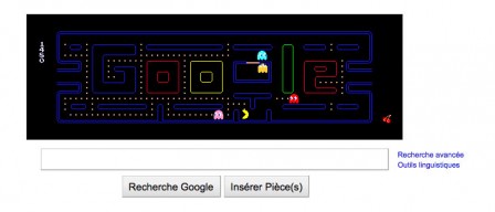 30 ans de Pacman sur Google