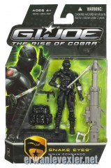 Action figure de Snake Eyes 3,75'' version film GI Joe de 2009
